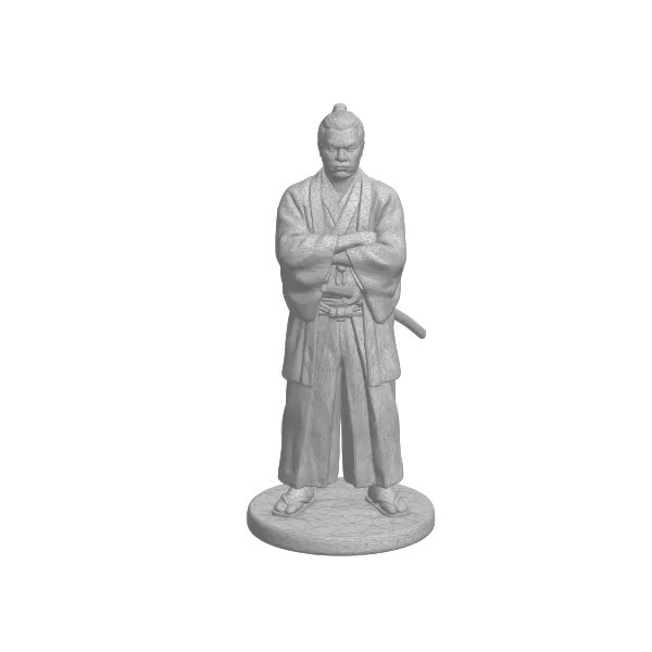 近藤勇のフィギュア（静止画）