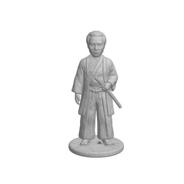 勝海舟のフィギュア（静止画）
