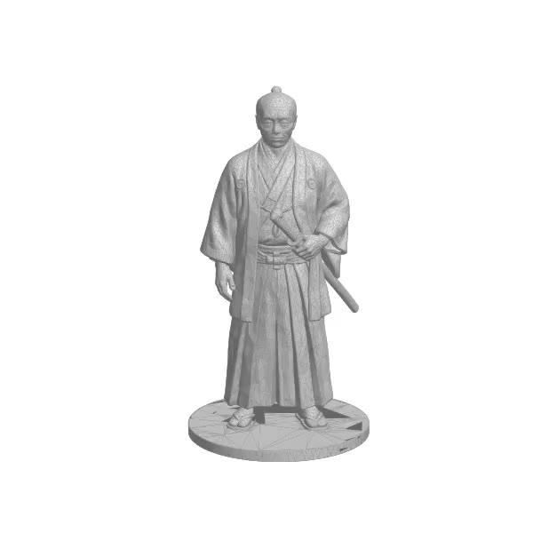河井継之助のフィギュア（静止画）
